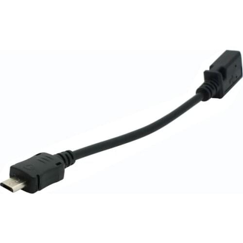 Free shippingM/F Micro Male to Mini Female USB Adapter Converter Data Charger Cable Cord new Free shippingnew