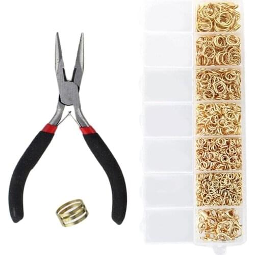 Jump Ring Jewelry Making Repair Tool Finding Starter Plier Set Accessories