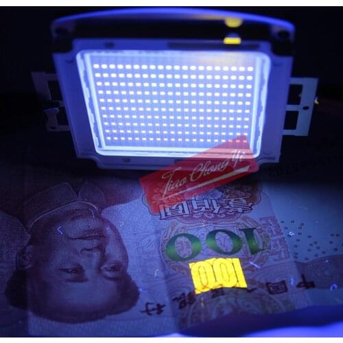 200W SMD High Power LED Ultra Violet UV Purpl 365-370NM 45mil 33-36V 6A UV Purple Light LED Ultraviolet Bulbs Lamp