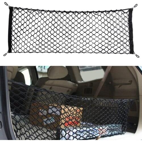 90x35cm Universal Car Trunk Luggage Storage Cargo Organiser Nylon Elastic Mesh Net Car Styling Tidying Accessories