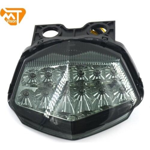 Motorcycle Rear Brake Lamp Tail light Turn Signal Blinker Lamp For Kawasaki Ninja 250R 2008-2012