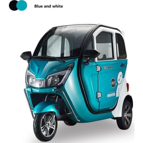 1.5KW Adult Electric Motorcycle Tricycle Outdoor Three Wheels Passenger Vehicles Tuk Tuk Car