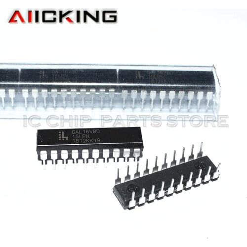 10/PCS GAL16V8D-15LP GAL16V8D-15LPN GAL16V8D DIP20 Integrated IC Chip New original