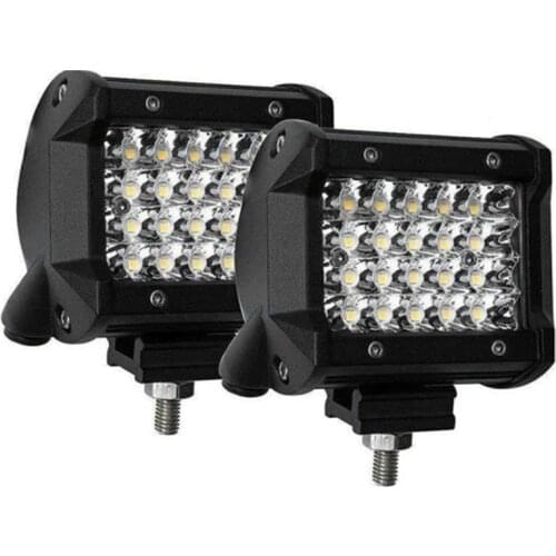 2Pcs 4 Inch LED Light Bar Driving Lights LED Pods Spot Off Road Lights Fog Lights for Truck Car for SUV for Jeep