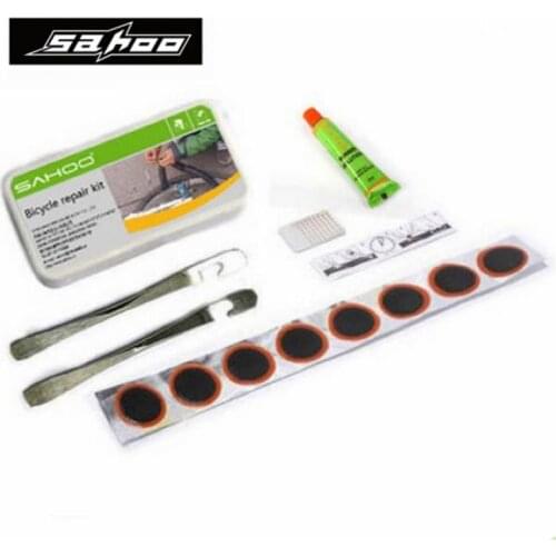 2018 Mini Portable Cycling Bike Bicycle Repair Tire Tyre Tool Set Kit Rubber Patch