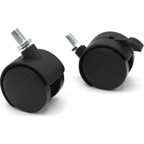 5pcs Multifunctional Chair Caster Wheel Swivel Environmental Office Home Chair Replacement Protect Rubber Wooden Floor