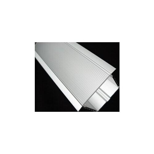 Aluminium Profile Large Deep Square Recessed LED Strip Lighting With Clear, Opal Lens Available For Length 1-3m Free Shipping