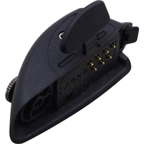 Audio Headset Adapter Connector for Motorola GTX Privacy Plus Portable LTS2000 Handie Pro euro446 Handie Pro SRBR Mag One A8