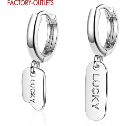 Factory Outlet New Arrivals Women Fashion Jewelry Genuine 925 Sterling Silver Earrings High Quality Fashion Jewelry For Girls