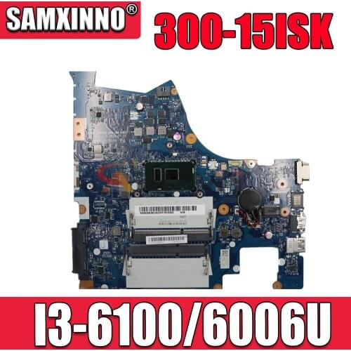 BMWQ1/BMWQ2 NM-A482 Original mainboard For Lenovo 300-15ISK Laptop motherboard with I3-6100/6006U CPU 100% Fully Tested