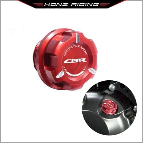 For Honda CBR CBR600F CBR650F CBR125R CBR300R CBR600RR CBR900RR CBR1000RR Motorcycle Engine Oil Cap Bolt Screw Filler Cover
