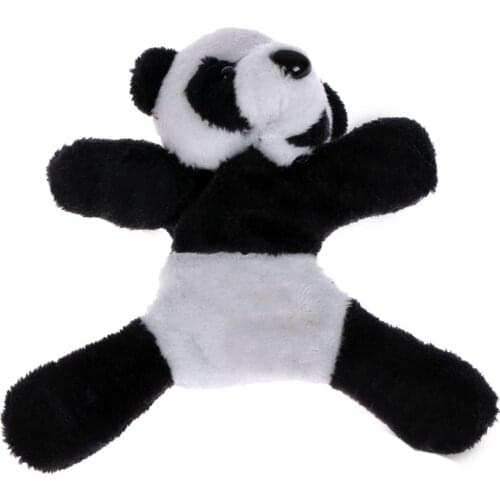 Home Decoration Magnetic Cute Soft Plush Panda Fridge Magnet Refrigerator Sticky Notes Fridge Decorative Message Sticker