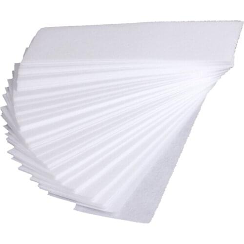 Leg Hair Removal Wax Strip Paper Depilatory white Nonwoven Epilator 20*7cm