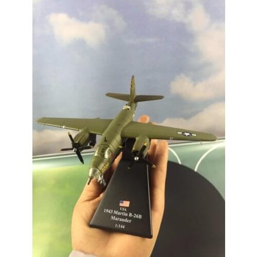 Alloy Simulation B-26B Marauder Bomber,collection model alloy Airplane Toy Vehicles , Diecasts Airplanes toys, free shipping