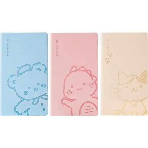 A6 Cartoon Notebook A6 Mini Pocket Notepad Notebook Study Notebook School Office Stationary