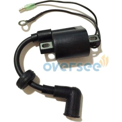 OVERSEE 6E0-85570-00-00 Ignition Coil Assy Replaces For Yamaha Outboard Engine boat