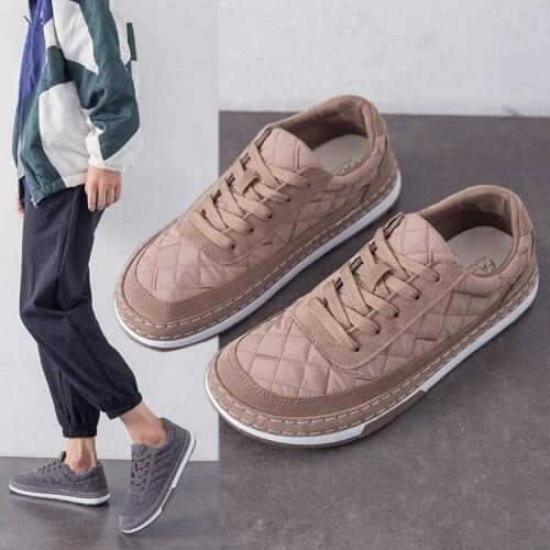 New Mens Casual Shoes 2020 Spring And Autumn Fashion And Comfortable Trendy Shoes With Flat Bottom All-Match Running Shoes