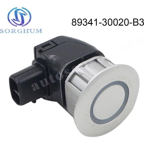 New 89341-30020-B3 PDC Parking Distance Control Sensor For Toyota Crown Majesta Lexus IS250 IS350 GS300 Silver