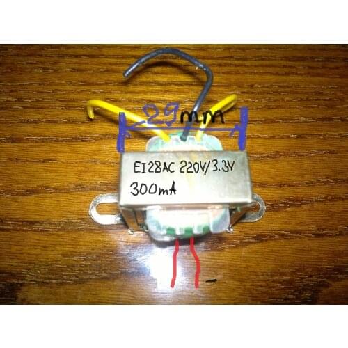 EI-28 Transformer silicon steel sheet DC to AC converter / inverter 12V to 220V new and original