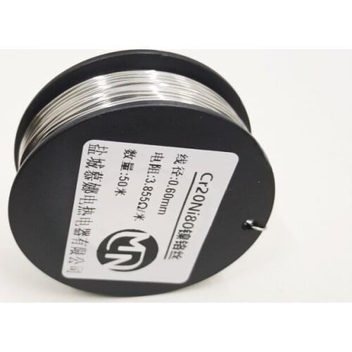 20M Ni-Cr heating wire Cr20Ni80 resistance wire heating wire Cutting foam board acrylic bending wire