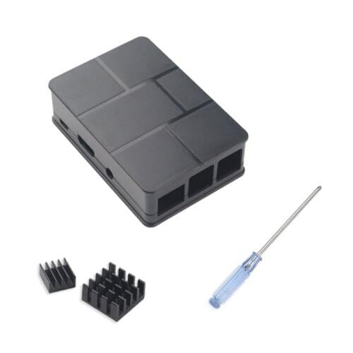 Raspberry Pi 3 Model B 512 Black ABS Case Cover Shell Enclosure Box Screwdriver