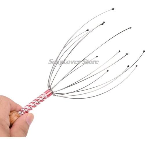 Octopus scalp relaxing massager for head waist neck beauty & health care