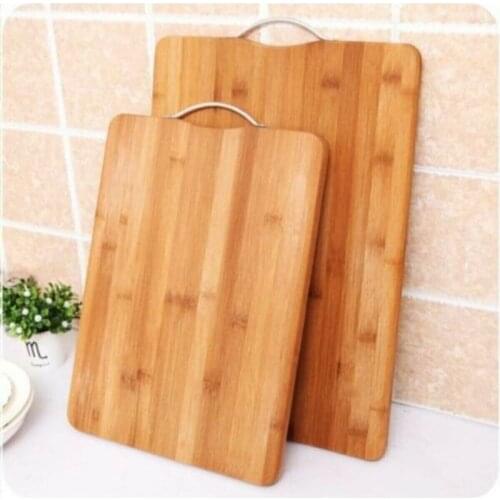 New Fashion Thick Strong Bamboo Wood Cutting Board Cutting Pad Fruit Cut Kitchen Supplies Mat Easy Cleaning Pizza Presentation