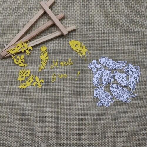 Craft Dies Metal Cutting Dies Leaves Frame Scrapbooking Decoration Embossing Die Cut Handcraft Dies Cutting New 2021