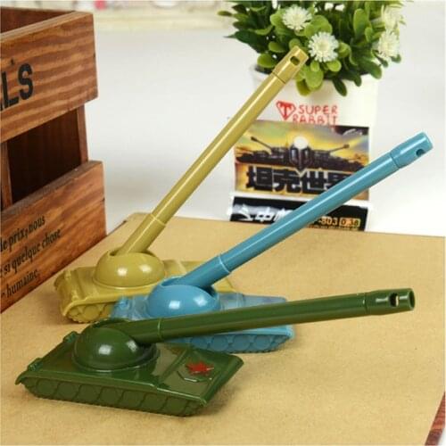 Creative Tank Ballpoint Pen, 0.5mm Refill, Blue/black Ink, Writing Pen Toy Novelty Pen Student School Classroom Prizes Rewards