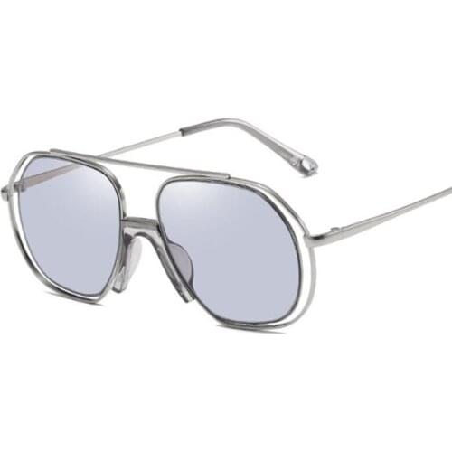 Veshion Hollow Luxury Sunglasses Men Women Fashion Shades UV400 Vintage Glasses