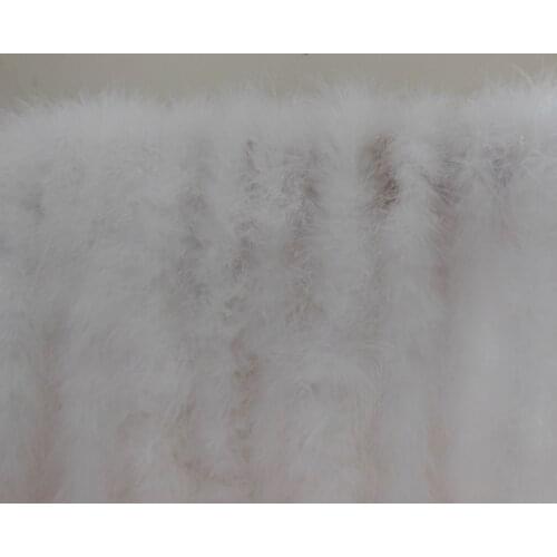 1pcs 2m 18g Natural turkey feather Article DIY rustic wedding decor accessories Christmas feather boa decoration accessories