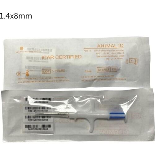 2021 New Implantable Bioelectronic Pet Animal Microchip ISO Standard High Performance