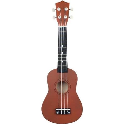21 Inch Colored Acoustic Soprano Ukulele Basswood Uke Portable Musical Instrument for Beginners Gift for Boys Grils
