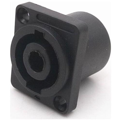 4Pcs good quality 4Pin Speakon Socket 4 Pole Female Jack Audio Cable speaker Socket Connector Loudspeaker Amplifier power socket