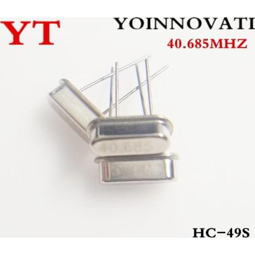 50pcs/lot 40.685 MHZ DIP HC-49/S Best quality