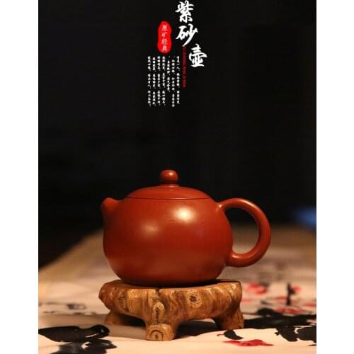 Yixing Purple Sand Teapot Genuine Original Handicrafts Zhu Mud Cowboy Xishi Teapot Kung Fu Tea Set