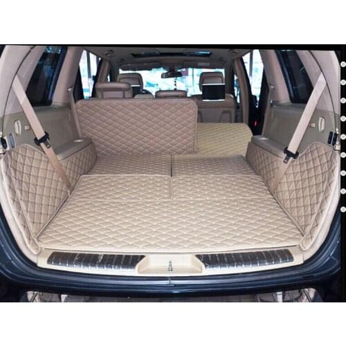 Best mats! Special car trunk mats for Mercedes Benz GLS 63 AMG 7 seats 2019-2016 durable cargo liner boot carpets for GLS63 2017