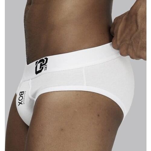 New Arrivals Men Briefs Cotton Men Underwear Cueca Tanga Homme Breathable Underpants U Convex For Gay OR215