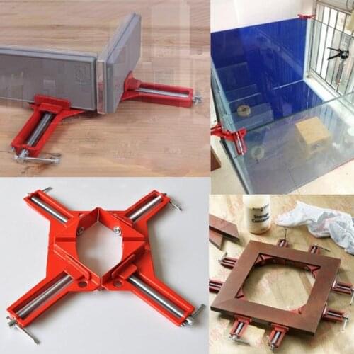 New 90°Degree Right Angle Picture Frame Corner Clamp Holder Woodworking Hand Kit