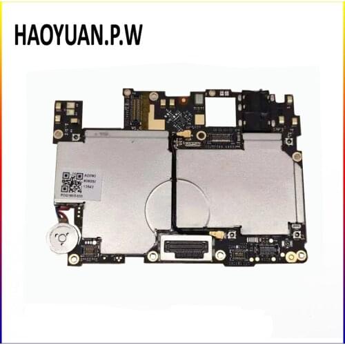 HAOYUAN.P.W Tested Original Work Unlock Eletronic Panel Mainboard Motherboard Circuits FPC For ZTE Nubia Z11 NX531j 64GB