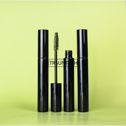 100pcs 12ml Empty Mascara Tube Eyelash Growth Liquid Bottle Empty Tube Eyelash Cream Vial Liquid Bottle Container Black F3793