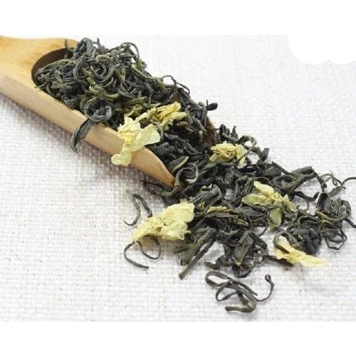 Early Spring Fresh Huangshan Jasmine Flower Maofeng Tea Green Organic Fragrance For Weight Loss Jasmine Tea Maofeng Green Tea