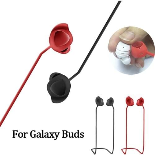 Anti-Lost Strap Soft Silicone Headset Hanging Neck Rope Sports Accessories for Samsung Galaxy Buds Earphone