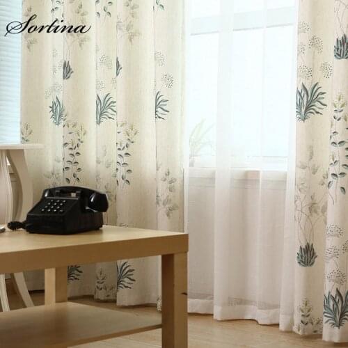 Sortina Cotton Curtains For Windows
