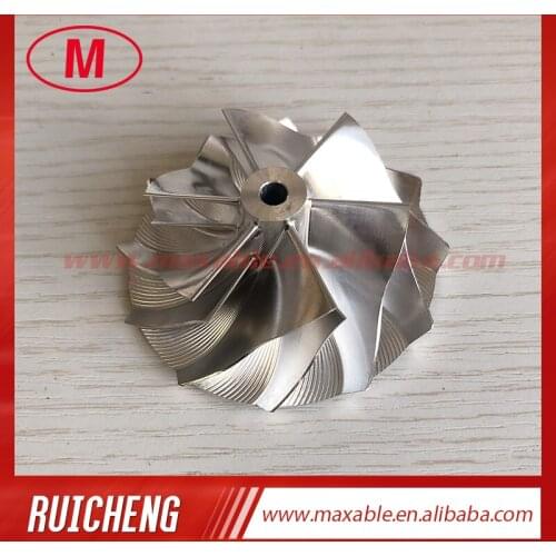 TD04 49.00/64.89mm 6+6 blades high performance Turbocharger Billet/milling/aluminum 2618 compressor wheel