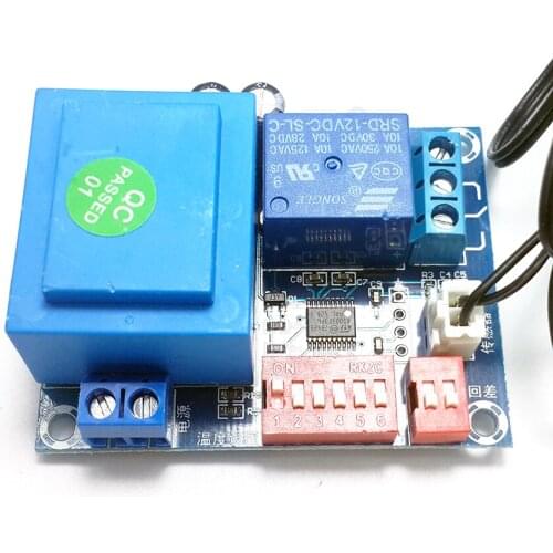 High accuracy temperature controller 0.1 degree temperature control accuracy high precision thermostat 2 degree step value