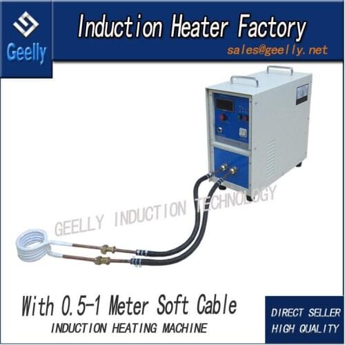 1M Water cooled cable copper coil for induction heating machine prolong cable for the induction heating machine cable