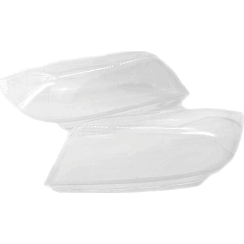 1 Pair Car Xenon Headlight Glass Lamp Lens Cover for BMW 3 E90 E91