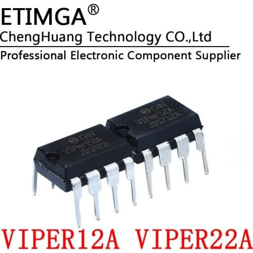 5PCS/LOT VIPer12A VIPer22A DIP-8 Switching power supply induction cooker power management chip
