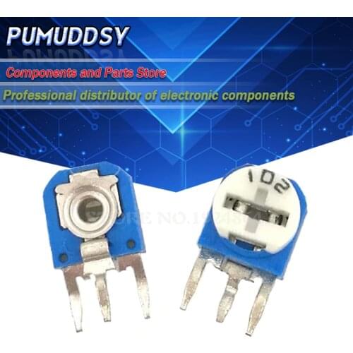 65PCS RM063 vertical blue white adjustable resistor kit 100 ohm -1M ohm 13 kinds * 5 PCS=65PCS